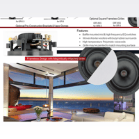 Gershman Acoustics In Wall Speakers variant 6