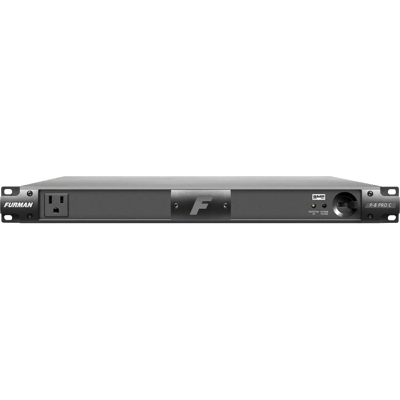 Furman 20A Advanced Power Conditioner W/SMP, No Lights, 9 Outlets, 1RU, 10Ft Cord (P-8 PRO C)