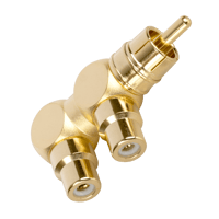 AudioQuest Hard RCA Splitter variant 2