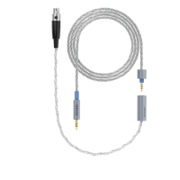 Dekoni Audio Ensemble 1/8" 64" Braided Cable with Single 3pin XLR Headphone Connector variant 1