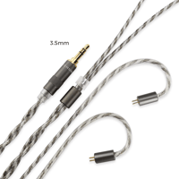 LETSHUOER M5 silver-plated monocrystalline copper S12 balanced IEM cable 392 strands 2 Pin（3.5mm/4.4mm） variant 2