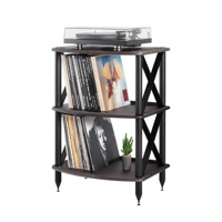 Pangea Audio Pangea Audio Vulcan Turntable Stand – 2 LP Storage Shelves variant 5