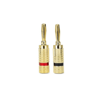 Fluance Premium Banana Plug Speaker Wire Connectors variant 1