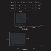 Topping  TOPPING Aluminum Carbon Fiber Desktop Equipment Display Base variant 2