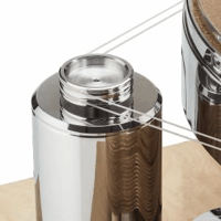 Acoustic Solid Double Pulley variant 1