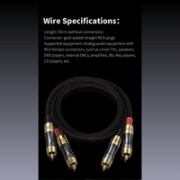 FiiO Dual RCA Analog Audio Adapter variant 10