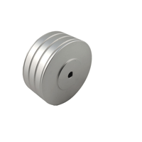 LUDIC Titran Record Stabilizer Aluminium silver variant 1