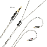 LETSHUOER M11 silver-plated copper cable with 392-strands 2 pin （3.5mm/4.4mm） variant 10