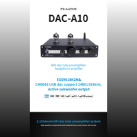 FX Audio DAC-A10 LDAC Bluetooth 5.1 QCC5125 6N3 dac tube preamplifier headphone amplifier variant 2