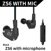 QKZ KZ ZS6 Balanced Armature HiFi DJ Bass Audio Sport Earphones variant 7