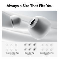 Fosi Audio Fosi Audio IM4 Open‑Back Wired Earbuds – All‑Day Comfort for Work, Commute, or Home variant 9