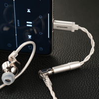 LETSHUOER DT01 PRO Portable Earphone Adapter High Resolution Lossless Amplifier For 3.5mm variant 4