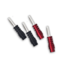 Chord Company Speaker cable connectors – ChordOhmic 4mm banana plug and spade connector variant 2