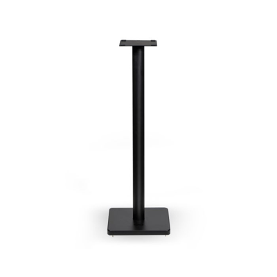 Fluance Floor Speaker Stands for Surround Sound and Bookshelf Speakers (Square Base)