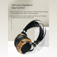 Sivga Audio Hifi Open-Back Over-ear Wood Headphone variant 9