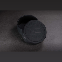 Vision Ears Round Case - Leather (dot design - black) variant 1