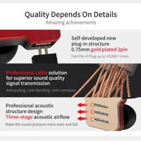 QKZ KZ BA10 5BA HiFi Balanced Armature Sports Earphone variant 16