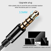 QKZ EQ1 CNC Metal Shark Fin Sports Headphones with Mic for Music & Gaming variant 11