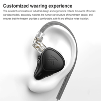 QKZ KZ-ZEX PRO Hybrid In-Ear Headphones Dual-Driver Tech variant 10