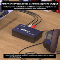 Fosi Audio Fosi Audio BOX X1 MM Turntable Phono Preamp variant 3