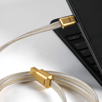 ddHiFi TC19BC Comet Gold Pure Silver Digital Signal Cable (Gold Edition) variant 2