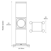 GERMAN PHYSIKS The Gaudi Mk III Omnidirectional Loudspeaker variant 14
