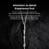 LETSHUOER M11 silver-plated copper cable with 392-strands 2 pin （3.5mm/4.4mm） variant 5