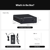 Fosi Audio Fosi Audio V3 Mono Monoblock Power Amplifier variant 12