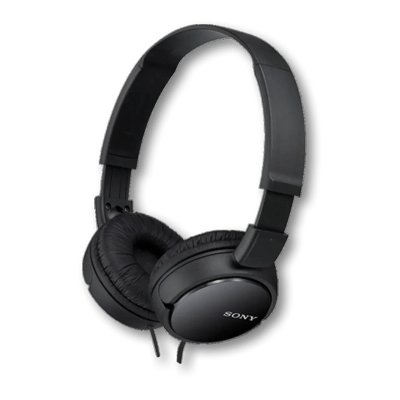 Sony MDR-ZX110 Wired On-Ear Headphones | Black