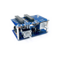 Violectric remote control with 128-stage attenuator via relay variant 1