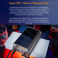 Cayin C9ii Titanium Color Edition variant 3