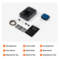 Fosi Audio Fosi Audio IM4 Open‑Back Wired Earbuds – All‑Day Comfort for Work, Commute, or Home variant 11