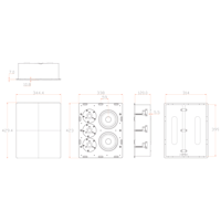 M&K Sound IW300 In-Wall Speaker variant 5