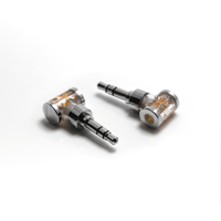 ddHiFi All-New DJ35AR/DJ44AR Rhodium Plated 2.5 F to 3.5/4.4 M Adapter variant 1