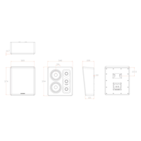 M&K Sound MP300 On-Wall Speaker variant 8