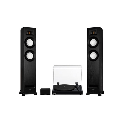 Fluance Fluance RT82 Vinyl Turntable, Ri91 Powered Floorstanding Speakers, PA10 Preamp