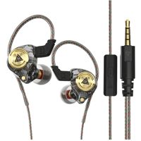 QKZ AK3 FiLe In-ear Subwoofer Earphone with Mic – Perfect for Gaming & Music variant 4