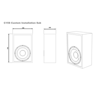 M&K Sound C15S Custom Installation Sub variant 4