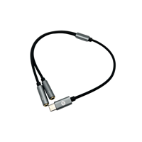 Strauss & Wagner  Asti Dual 3.5mm Female to USB-C Male Cable variant 1