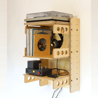 Apos x Apos x MattyBlue Wall-mounted Audio Rack variant 2