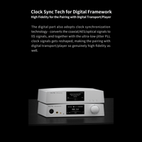 Aune aune S9c Pro DAC with Headphone Amp with AL3 XLR Balanced Male to Female 3-Pin Audio Cable 1 Pair variant 12