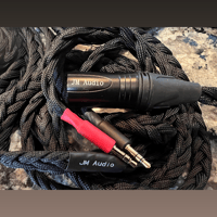 JM Audio Editions 2M 6.5ft Feet Handmade Headphone OFC Litz flexible Cable variant 1