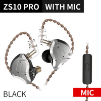 QKZ KZ ZS10 Pro Super HIFi 4BA+1DD Music Earphones variant 11