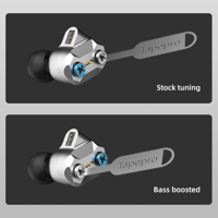 LETSHUOER Tape Pro 10mm dynamic driver In ear monitors created for heavy metal and rock enthusiasts variant 4