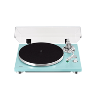 TEAC- USA SPECIAL EDITION Turquoise Blue TN-400BTX Manual Belt-Drive Bluetooth Turntable variant 1
