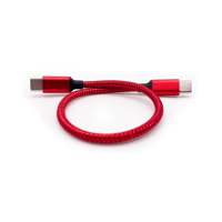 JDS Labs Braided Red USB C-C Cable variant 4