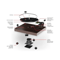 Fluance RT83 Reference High Fidelity Vinyl Turntable variant 6