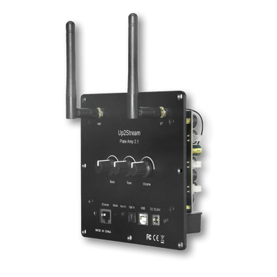 Arylic Up2Stream Plate Amp 2.1 - Multiroom Wireless 2.1 Plate Amp