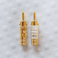 DH Labs Silversonic Locking Banana Plugs variant 1