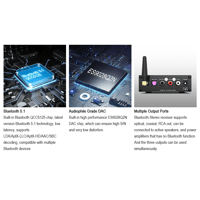 FX Audio MUSE-02 PRO LDAC aptX HD QCC5125 bluetooth audio receiver variant 4